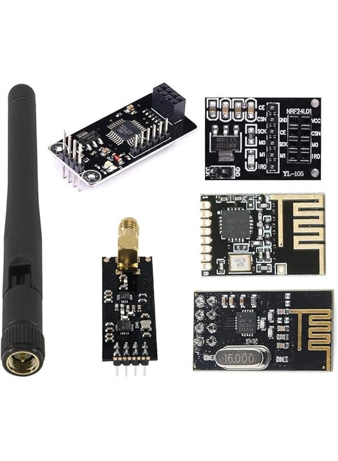 NRF24L01 PA LNA وحدة لاسلكية 2.4 جيجا هرتز مدى 1000 متر DIP24L01 لأردوينو - Image 2